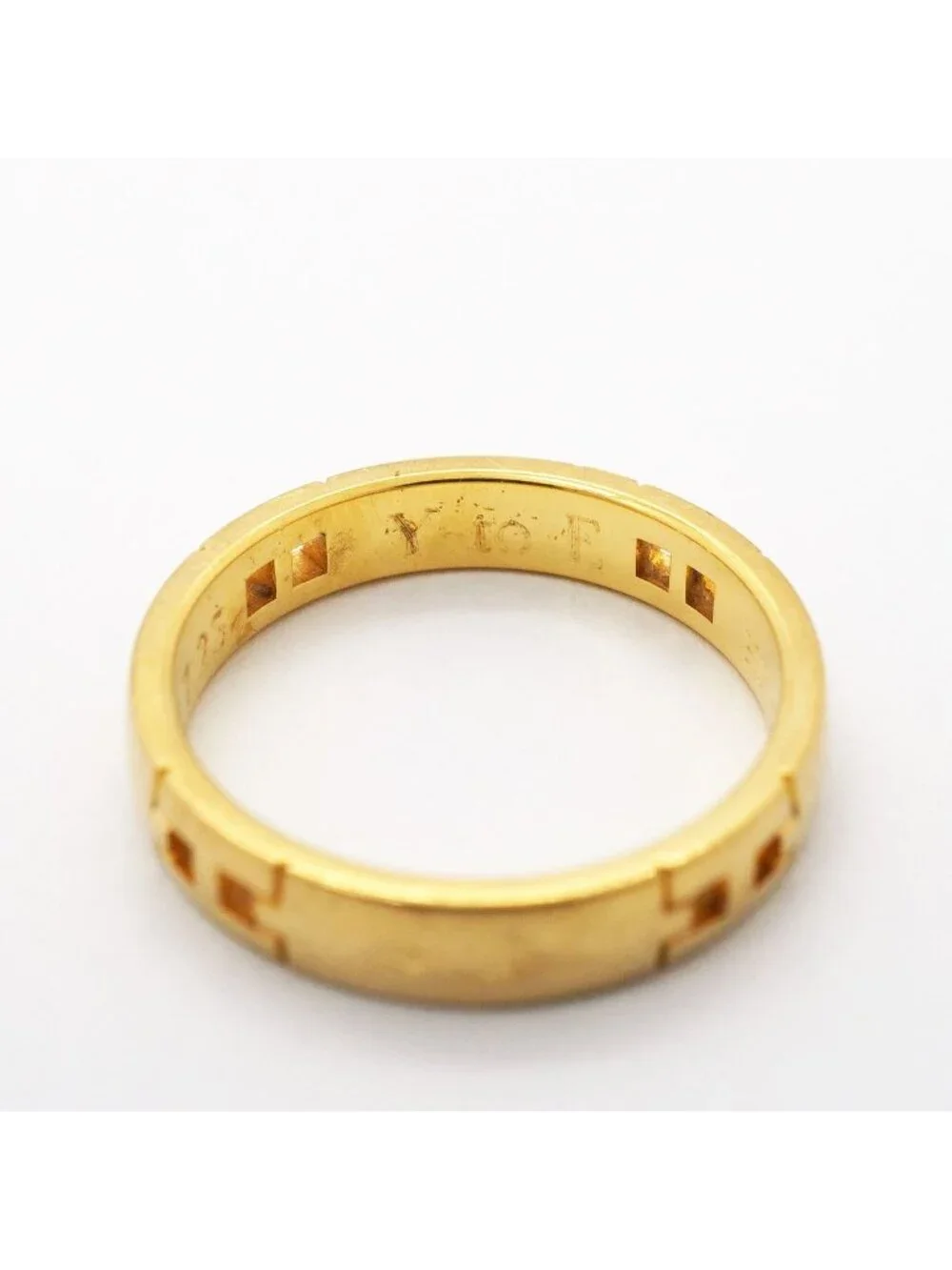 Hermes Ring Ever Herakles 18K Yellow Gold